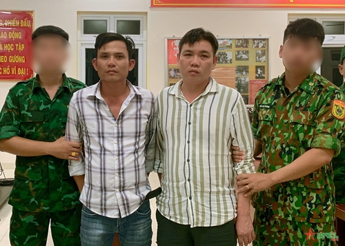 Bộ đội Biên phòng tỉnh Long An bắt 2 đối tượng có lệnh truy nã